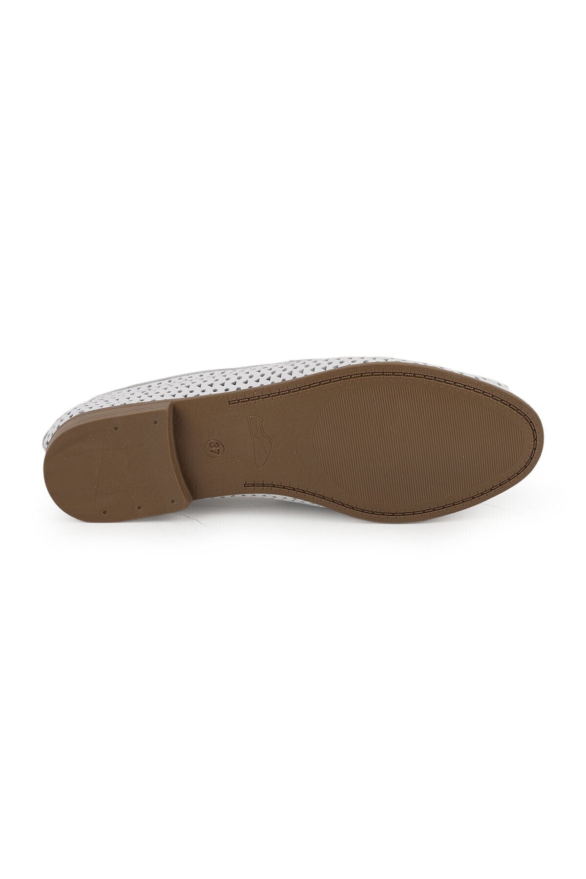 Women's Loafer Shoes Summer Laser Cut Mesh Patterned Tasseled Flexible Thermo Sole Daily L081.25204 - MALLTURK