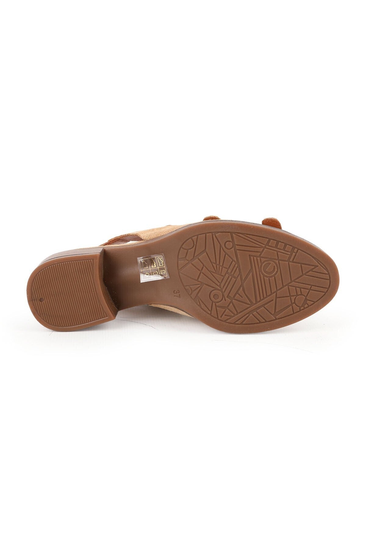 Women's Sandals Daily Suede Short Heeled Multi-Strap Buckle Sling-Back L031.26108623 - MALLTURK