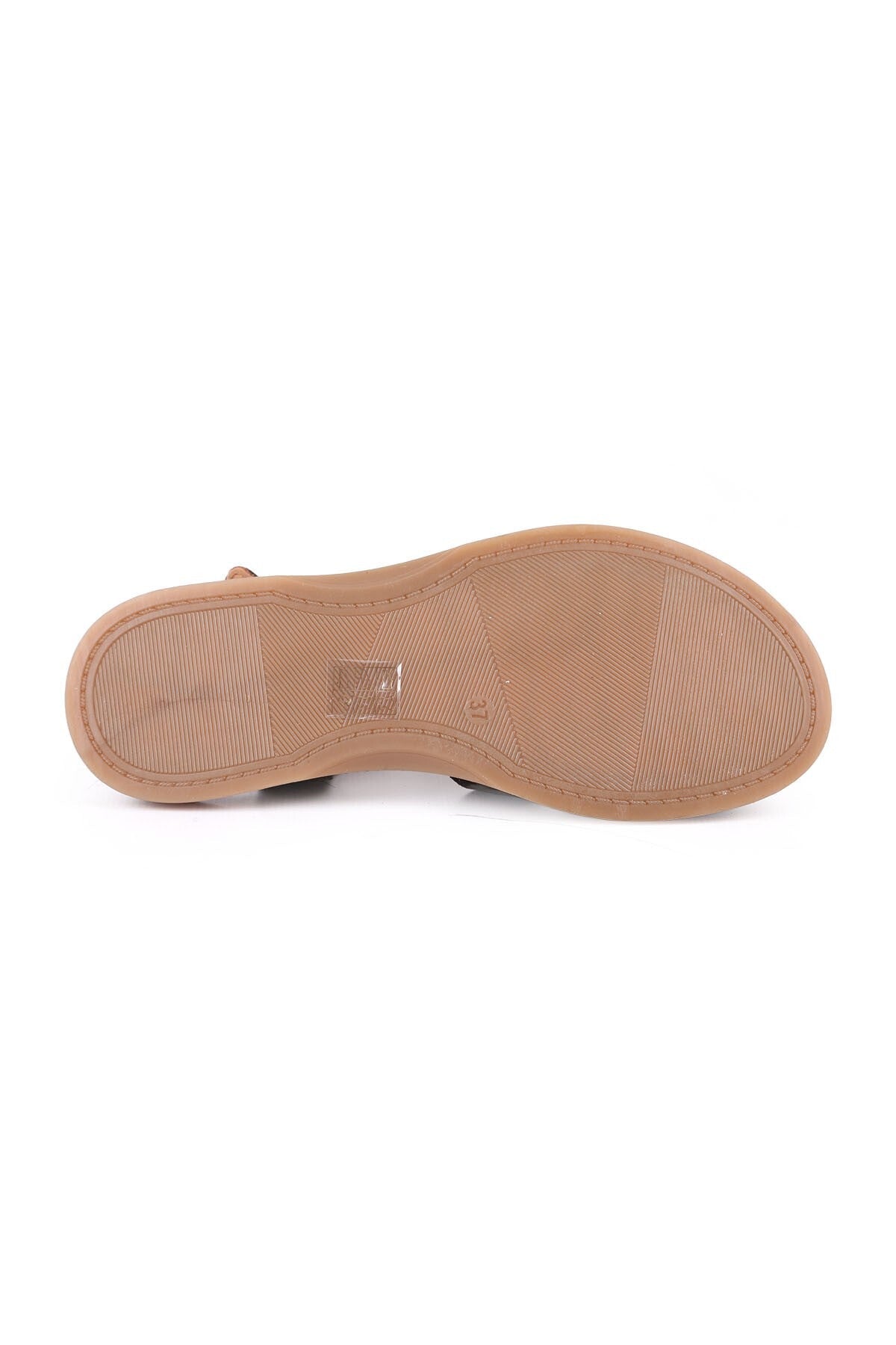 Women's Sandals Suede Multi-Strap Cage Design Flat Flexible Thermo Sole Summer Shoes L082.26600 - MALLTURK