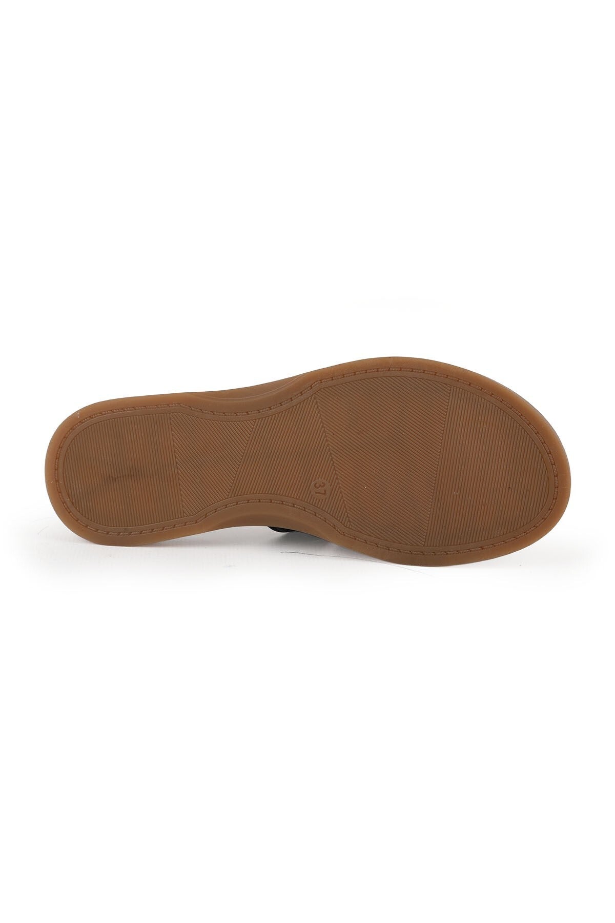 Women's Slippers Daily Open Toe Knitted Banded Slip-On Antique Leather Mother Shoes L082.26670 - MALLTURK