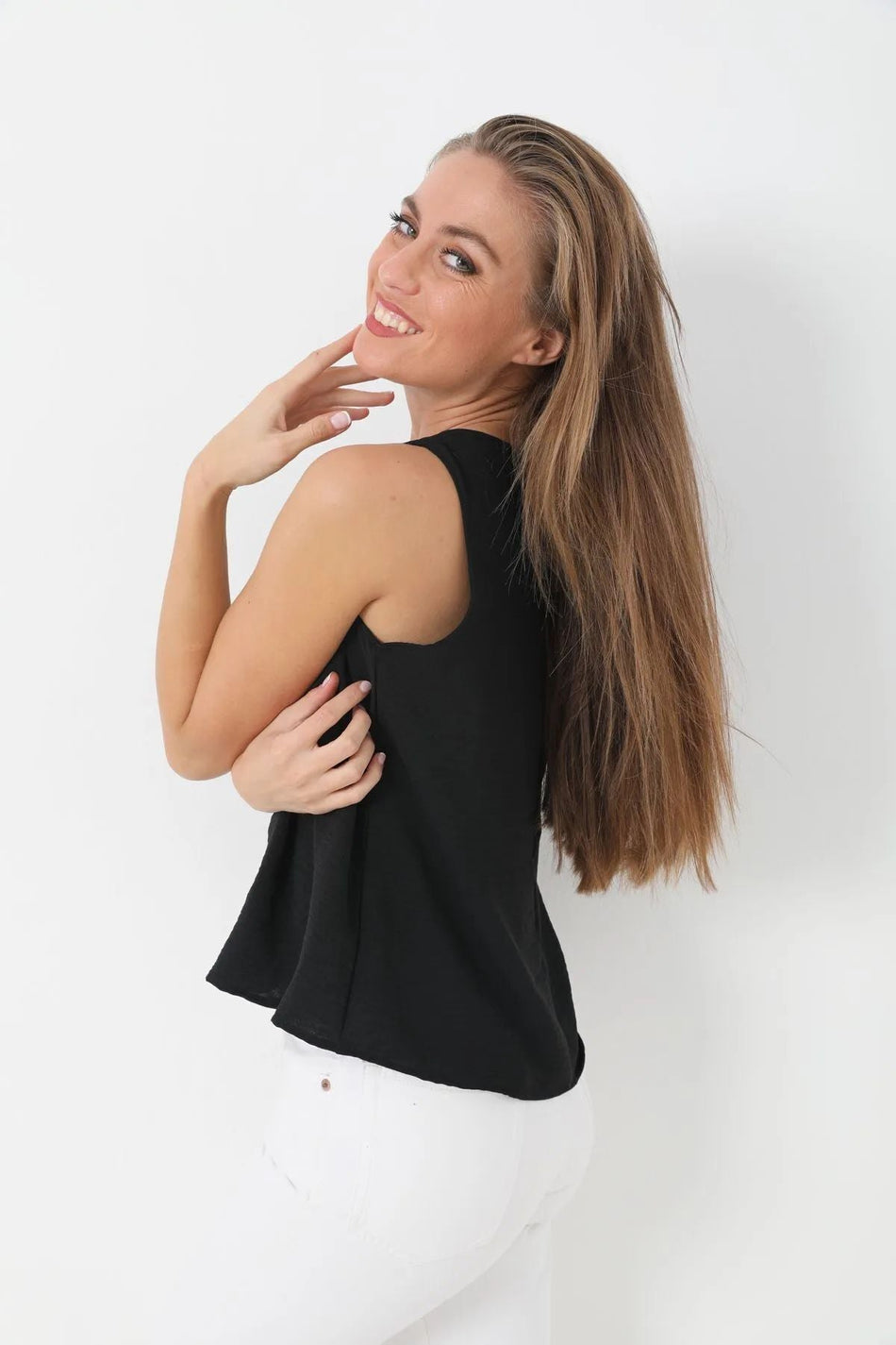 ZERO SLEEVE AYROBIN BLOUSE - MALLTURK