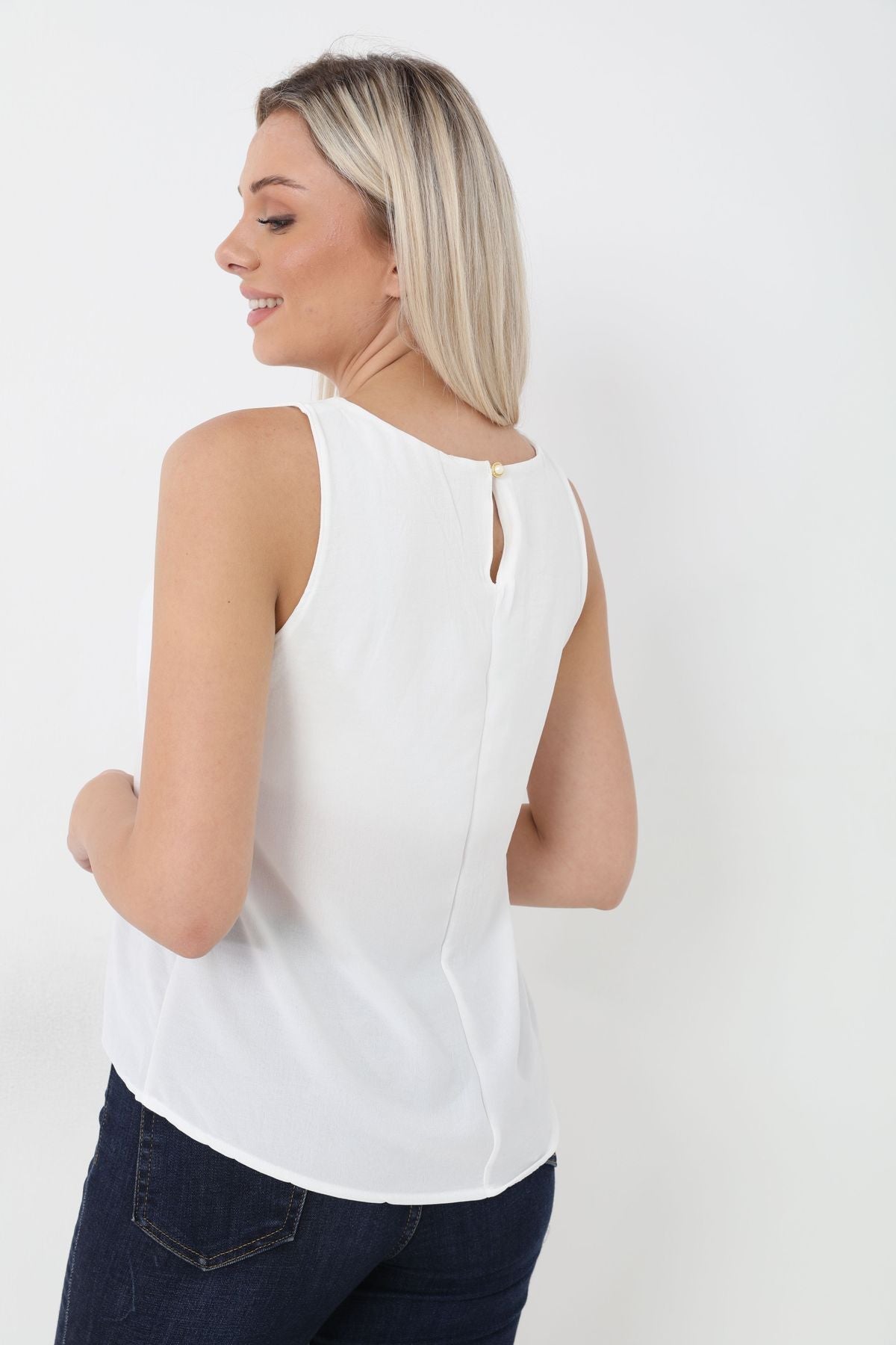 ZERO SLEEVE AYROBIN BLOUSE - MALLTURK